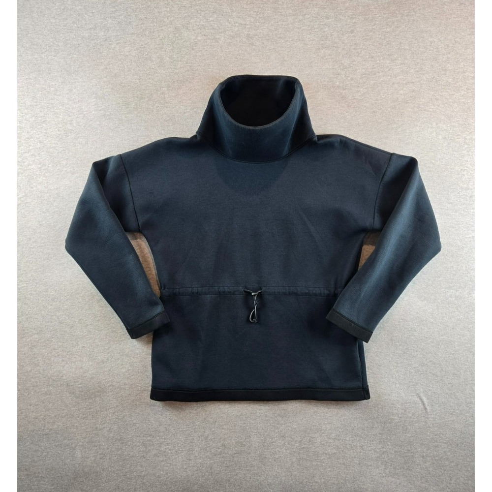 Nike Dri-FIT Therma Flex Training Cowl Sport Sweatshirt Womens XS Black‎ 929487